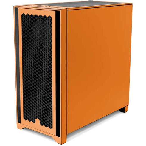 Orange Solid Corsair 4000D Tempered Glass Mid-Tower ATX Case Skin